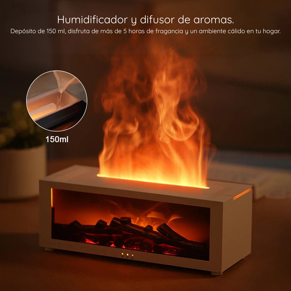 Humidificador Chimenea Eléctrica